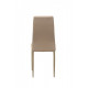 Upholstered dining chair with high back Onder Mebli VN-66-2 cappuccino