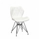 Dining chair Onder Mebli GREG EK WHITE BK - ML