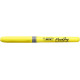 Set of yellow text markers BIC Highlighter Grip 12 pcs Yellow (70330312555)