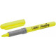 Set of yellow text markers BIC Highlighter Grip 12 pcs Yellow (70330312555)