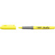 Set of yellow text markers BIC Highlighter Grip 12 pcs Yellow (70330312555)