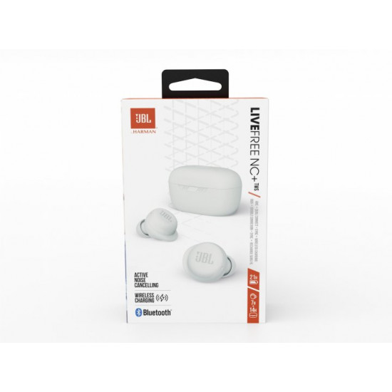  Наушники JBL Live Free NC+ White (JBLLIVEFRNCPTWSW)