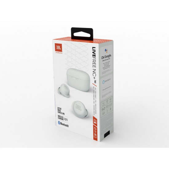  Наушники JBL Live Free NC+ White (JBLLIVEFRNCPTWSW)