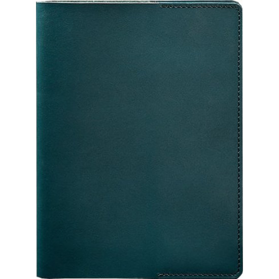 Leather notebook cover BlankNote 6.0 mini BN-SB-6-min-malachite Green