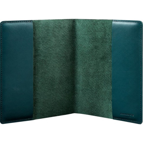 Leather notebook cover BlankNote 6.0 mini BN-SB-6-min-malachite Green