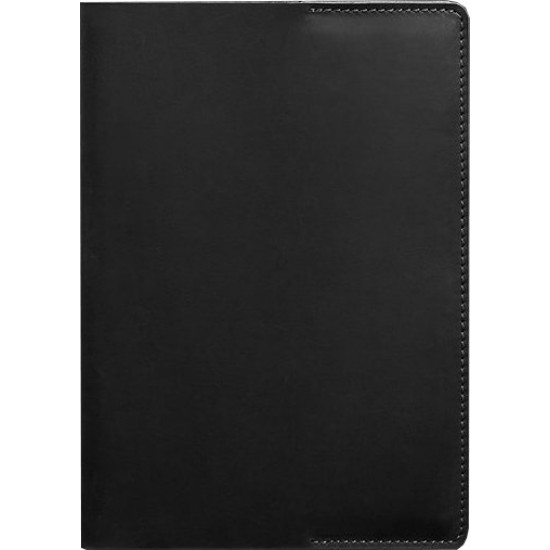 Leather notebook cover BlankNote 6.0 Krast BN-SB-6-st-g Black