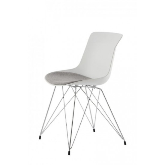  Стул Arhome Bolton PP110/2 White/Grey WDWJZ