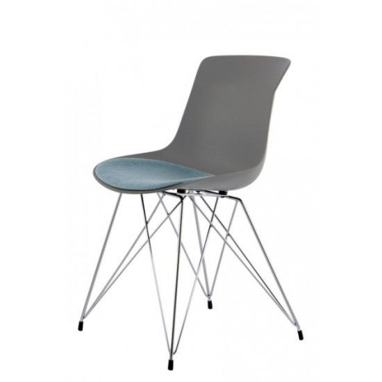  Стул Arhome Bolton PP110/2 Grey/Lightblue GIGJJ