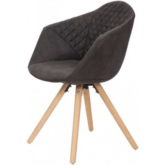 Chair Arhome Jeck TD110/2 Black/Brown LRUJY