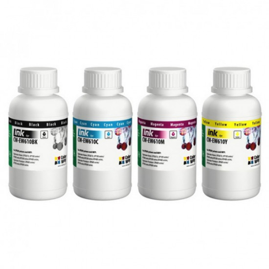 Ink set CW EPSON XP103/600 BK/С/M/Y (CW-EW610SET02) 4*200g