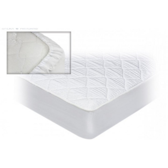 Mattress cover RaySon quilted cover with sides height 160x200