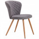 Dining chair AMF Enrico DC-1743 beech/gray