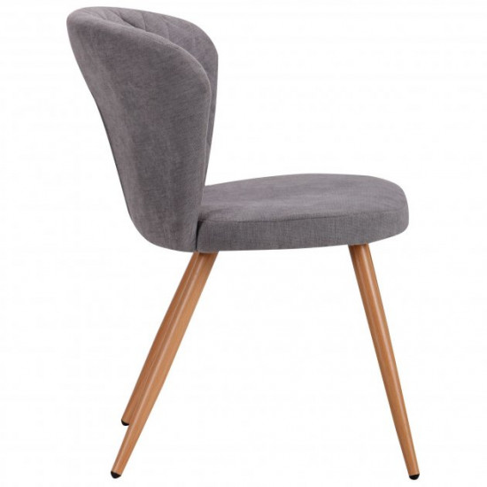 Dining chair AMF Enrico DC-1743 beech/gray