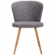 Dining chair AMF Enrico DC-1743 beech/gray