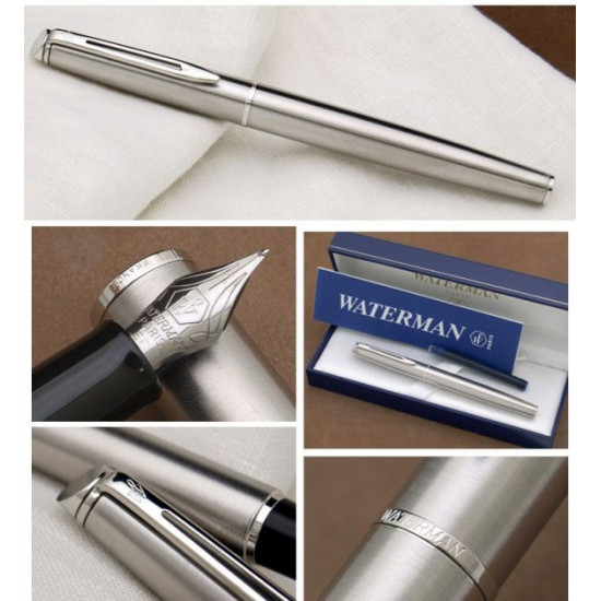 Перова ручка Waterman Hemisphere Stainless Steel CT 12004