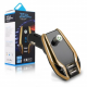 FM modulator X8plus Bluetooth transmitter USB + AUX + MicroSD microphone Black/Gold