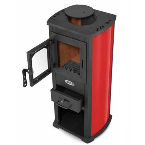 Cast iron stove Blist Ekonomik Lux (red)