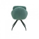 Swivel chair Vetro R-65 (Р-65) mint velor/flock 59x70x85