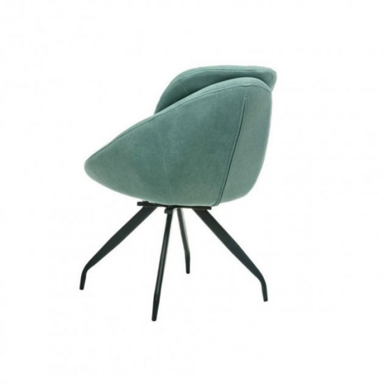 Swivel chair Vetro R-65 (Р-65) mint velor/flock 59x70x85