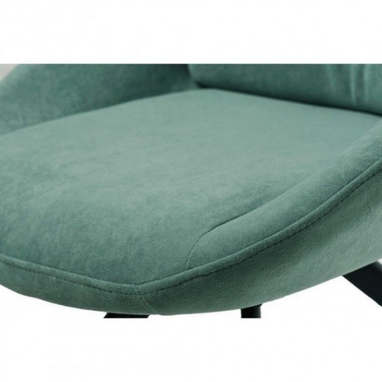 Swivel chair Vetro R-65 (Р-65) mint velor/flock 59x70x85