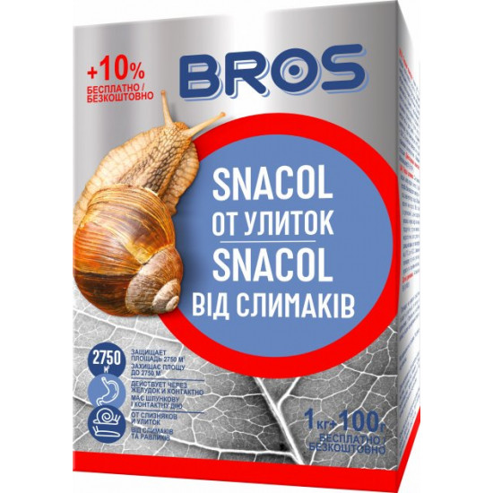 Снаколь Bros від слимаків 1 кг (5904517164925)