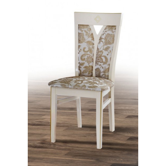 Dining chair Mix furniture Grand ivory+patina