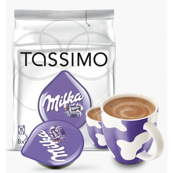  Горячий шоколад Tassimo Milka 16 капсул (8 порц.)