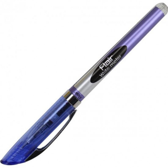 Ballpoint pen FLAIR WRITOMETER BALL (writes 10 km) blue