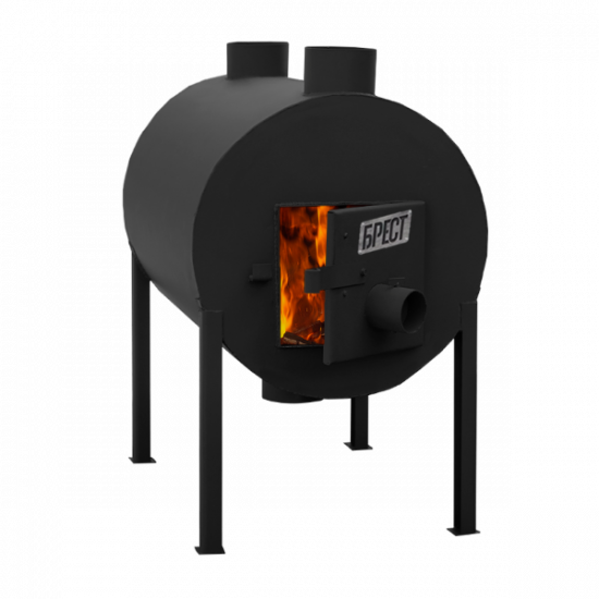 Potbelly stove Brest 500 (Buleryan Type 03) with vertical heat outlets