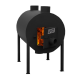 Potbelly stove Brest 500 (Buleryan Type 03) with vertical heat outlets