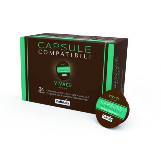 Lavazza A Modo Mio Vivace standard Caffitaly capsules 24 pcs.