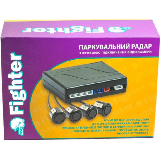  Парктроник Fighter FPS-01V Black