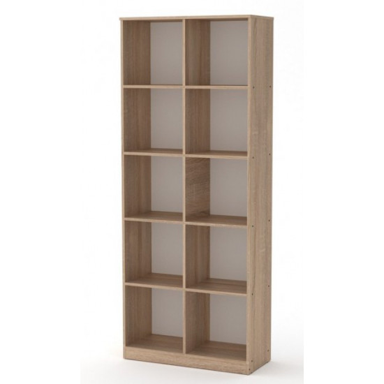 Book rack Kompanit KSH-2 ABS sonoma oak