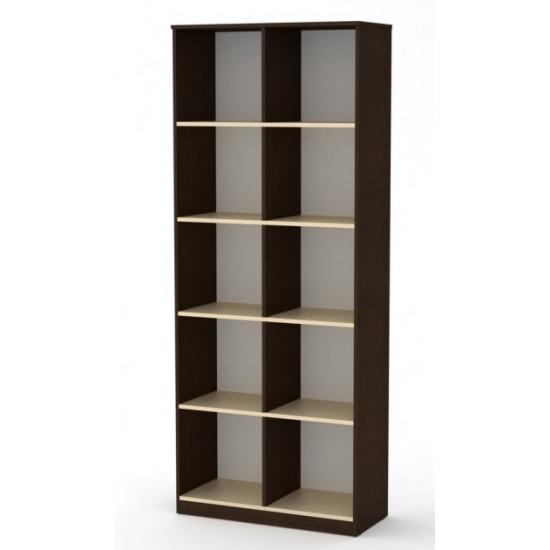 Book rack Kompanit KSH-2 ABS wenge combi