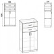 Cabinet chest of drawers for documents Kompanit KSh-14 sonoma oak