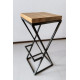 Bar stool v1 HomeDeco in Loft style 700x350x350