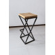 Bar stool v1 HomeDeco in Loft style 700x350x350