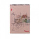 Notebook Auchan Kraft A5, 80 sheets