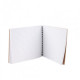 Notebook Auchan Kraft A5, 80 sheets