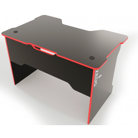 Gaming table Zeus TRON black-red