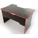 Gaming table Zeus TRON black-red