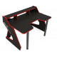 Gaming table Zeus IGROK-TIM-2 black-red V-Tim2