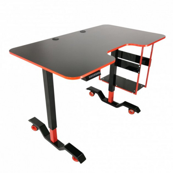 Gaming desk on casters TEHNOTABLE