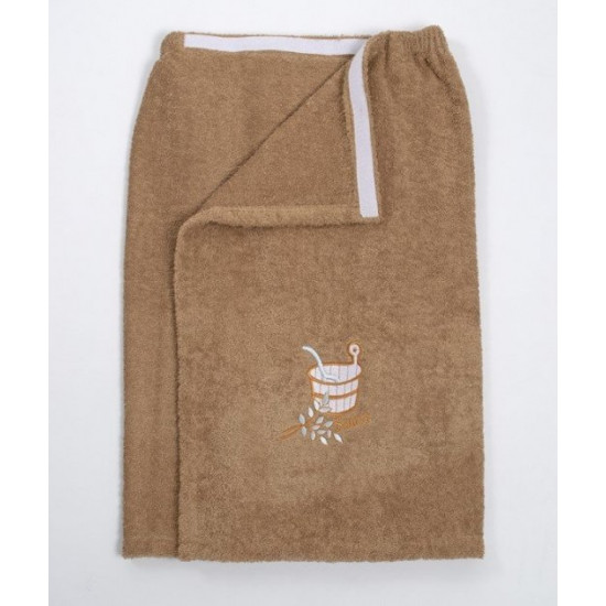 Unisex sauna kilt skirt Lotus. Coffee standard