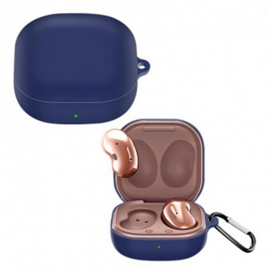 BeCover Silicon case for Samsung Galaxy Buds Live Deep Blue (705407)