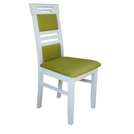 Dining chair Skif ZHUR-14 white Etna light green