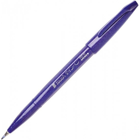 Pentel Brush Sign Pen Tip purple rubber tip