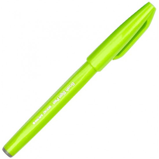 Pentel Brush Sign Pen Tip light green cordial tip