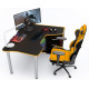 Gaming table ZEUS IGROK-TOR black + yellow