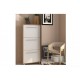 Shoe cabinet Sokme Niagara 580/3D Sonoma Oak / White